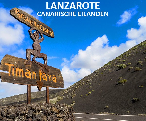 Spain, Canary Islands - Timanfaya National Park on Lanzarote