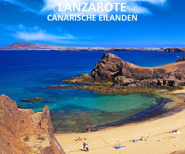Canarische Eilanden, Lanzarote - Papagayo Beach