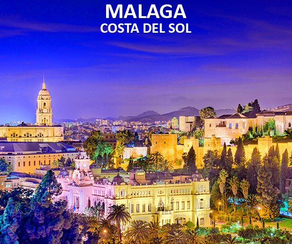 Malaga, Spain Skyline